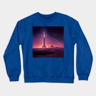 Interplanetary Spaceport Crewneck Sweatshirt